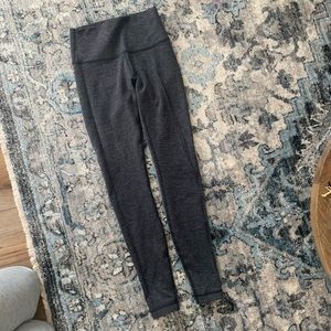 Size 4 lululemon leggings. Very thick- warm for the winter